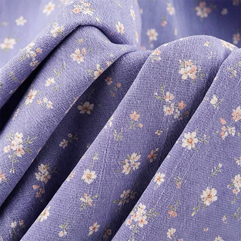 Tissu flammé en rayonne semblable au lin