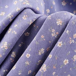 Tissu flammé en rayonne semblable au lin