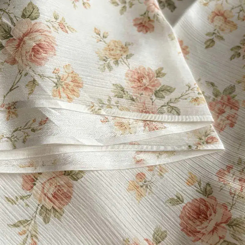 Tissu mélangé nylon-viscose